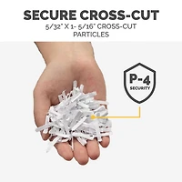 Fellowes Powershred X-7C Cross Cut Shredder, 7 sheets