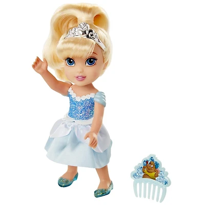 Mini poupée Cendrillon avec peigne