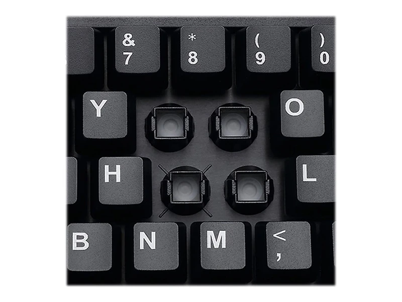 Adesso EasyTouch 132 - Clavier de Bureau Multimédia avec Concentrateur USB à 3 Ports