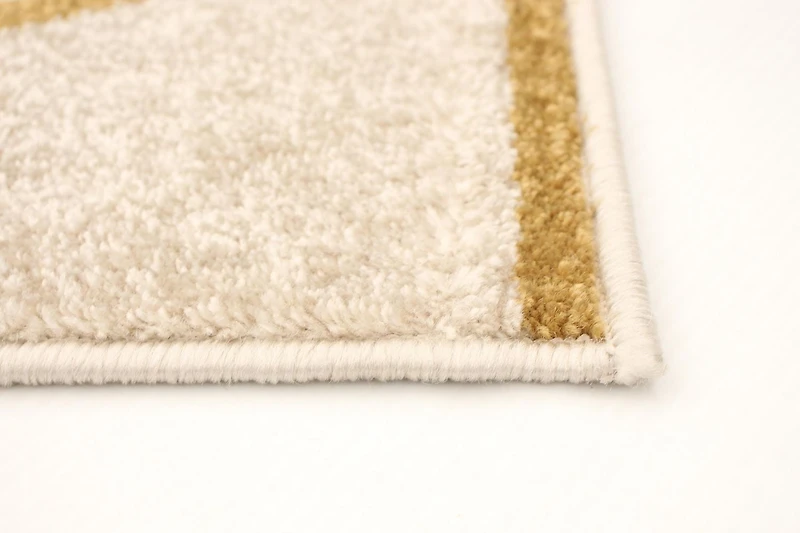 Tapis d'Interieur ECARPET Géométrique pour Salon et Chambre à Coucher Collection Ana