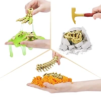 Robo Alive Mega-Dino Fossil Find by ZURU Boys 4-8 Dig and Discover - T-rex and Brontosaurs - STEM -Excavate Prehistoric Fossils, Educational Toys, Great Science Kit Gift for Girls and Boys