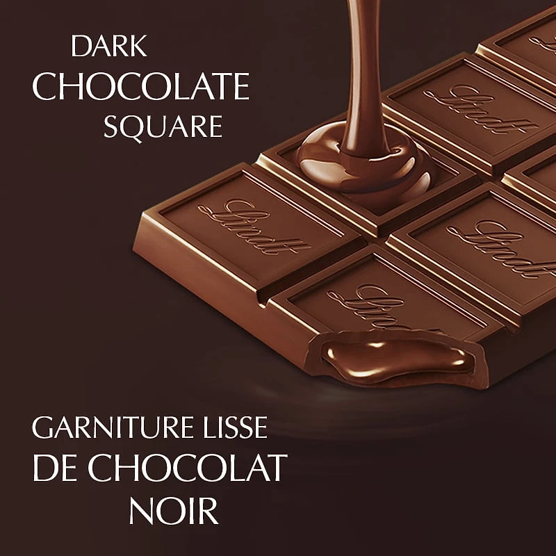 Chocolat noir LINDOR à 70 % de cacao de Lindt – Barre (100 g) Tablette/Barre 100g