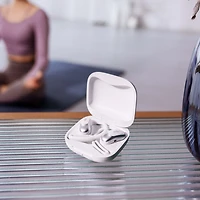 Shokz OpenFit Air, Véritable Sans Fil, Microphone Intelligent Intégré, Blanc
