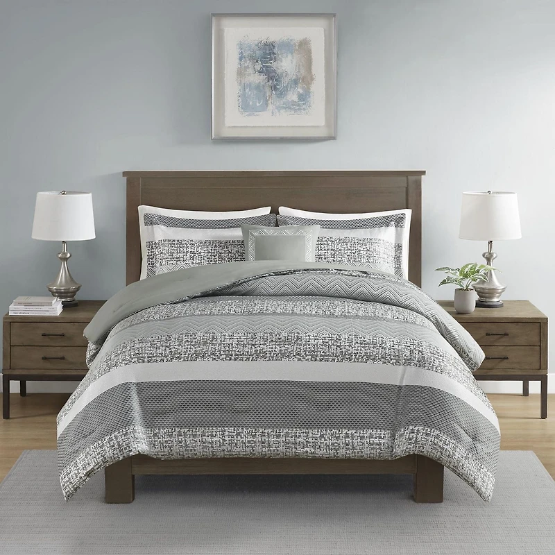 Madison Park 4 Piece Rhapsody Comforter Set