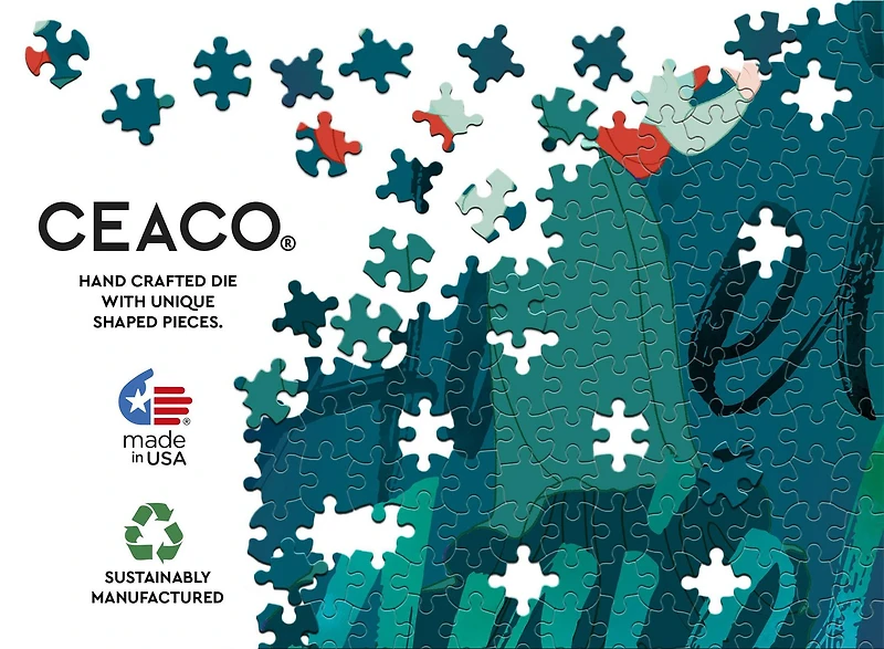 Ceaco Disney Princess Cinderella 200-Piece Interlocking Jigsaw Puzzle for Children Ages 8+