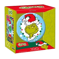 Buffalo Games Grinch Ball 100-Piece Interlocking Jigsaw Puzzle for Children Ages 6+