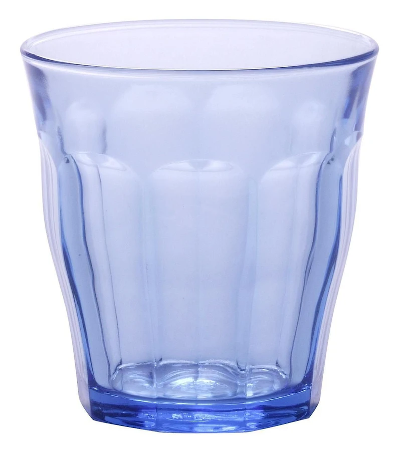 Duralex Picardie Marine Blue Glass Tumbler, 310 ml Set of 4