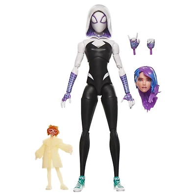 Marvel Legends Series Spider-Gwen, Spider-Man: Across the Spider-Verse Collectible Action Figure (6”)
