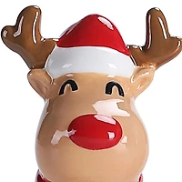 Holiday Time Reindeer Salt & Pepper Shakers