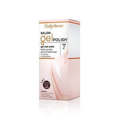 Salon Gel Polish™ Gel Nail Colour, Salon results in 3 steps, vibrant color, chip-resistant, up to two weeks of beautiful wear, At home gel mani