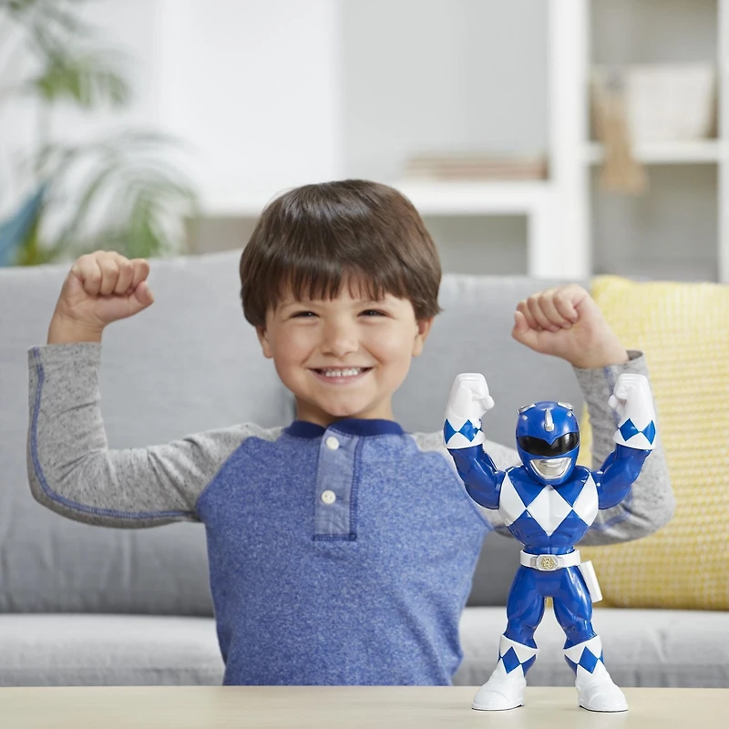 Playskool Heroes Mega Mighties Power Rangers Blue Ranger