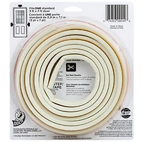 Duck Brand Heavy-Duty Medium Gap White Weatherstrip Seal, 3/8 in. x 17 ft., 3/8 in. x 17 ft.