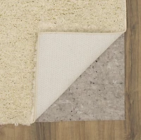 Hometrends Gray Willow Creek Polyester Area Rug