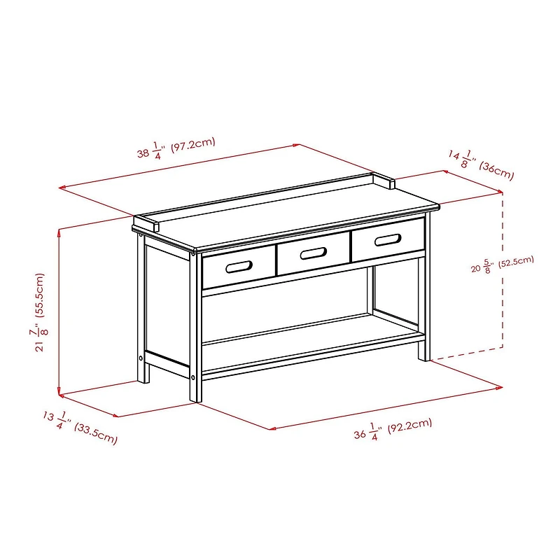 Adriana storage Bench & baskets