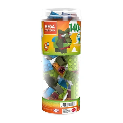 Mega Construx Wonder Builders Tube de construction – 140 Pièces