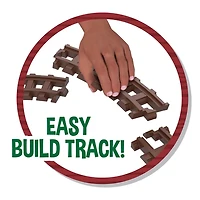 LINCOLN LOGS - 101PC SAWMILL TRAIN EXPRESS
