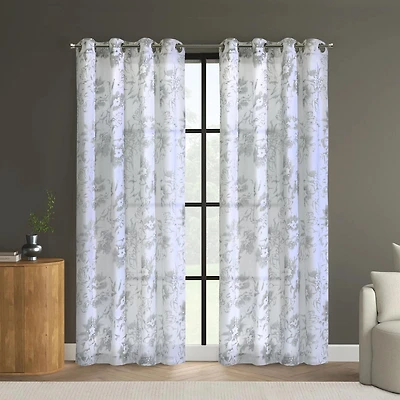 Kyosai Light Filtering Grommet Indoor Curtain