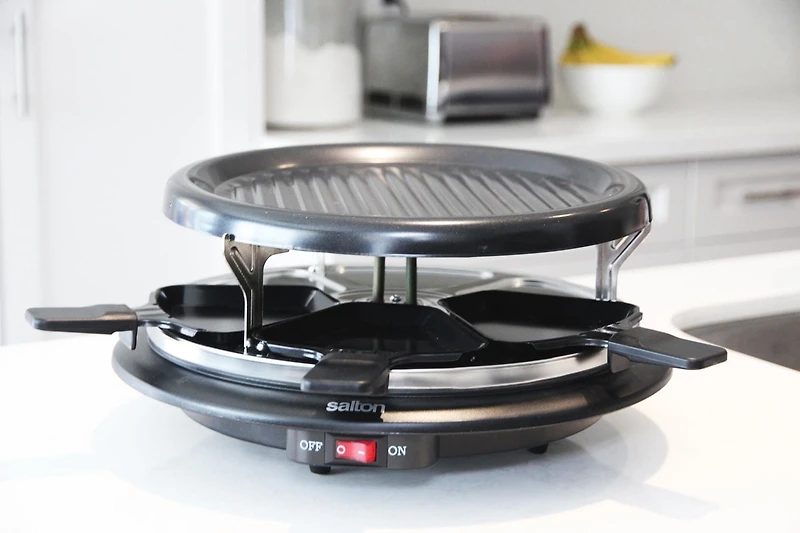 Salton Gril 'Party' et Raclette TPG315 6 Personne, 900W