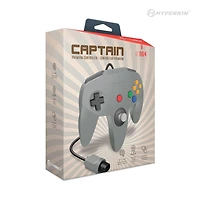Hyperkin Captain Premium Controller for N64® (Gray)