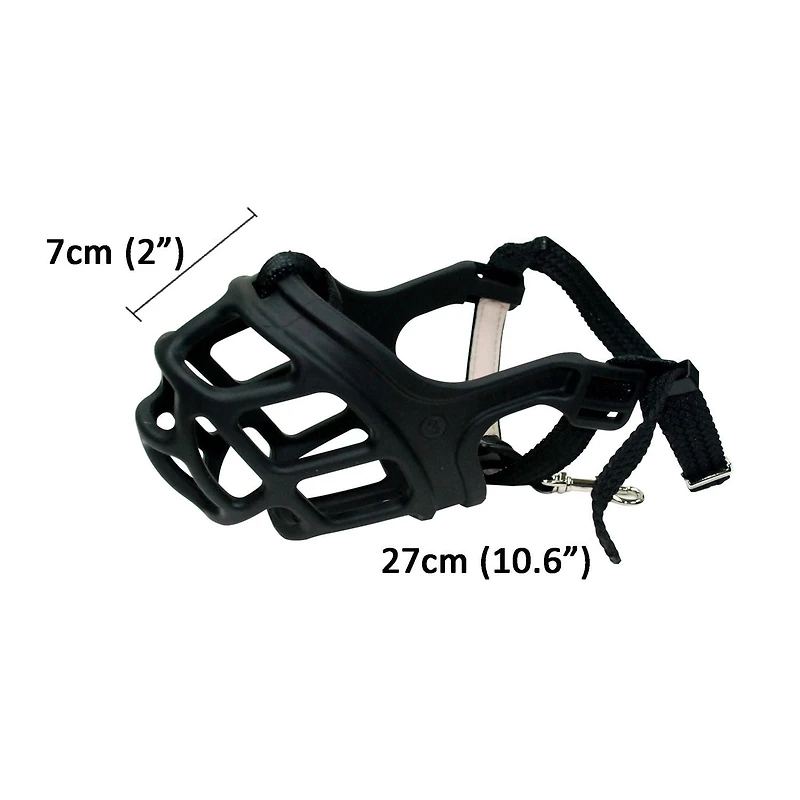 Muselière Alpha Zeus pour chien, grandeur 3, moyenne