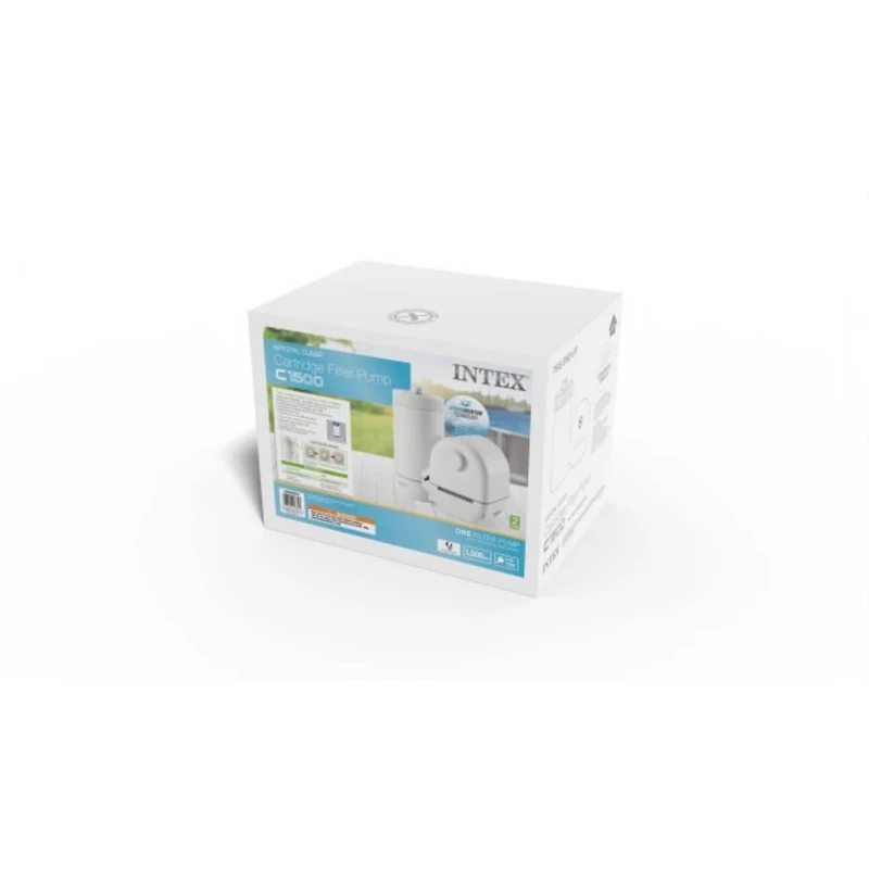 Pompe à filtre à cartouche Intex C1500 avec Gfci (110-120 volts), âge : adulte