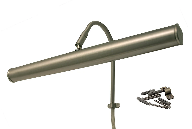 Lampe pour cadre nickel brossé d'Atron Electro Industries, 15 po (38,1 cm)