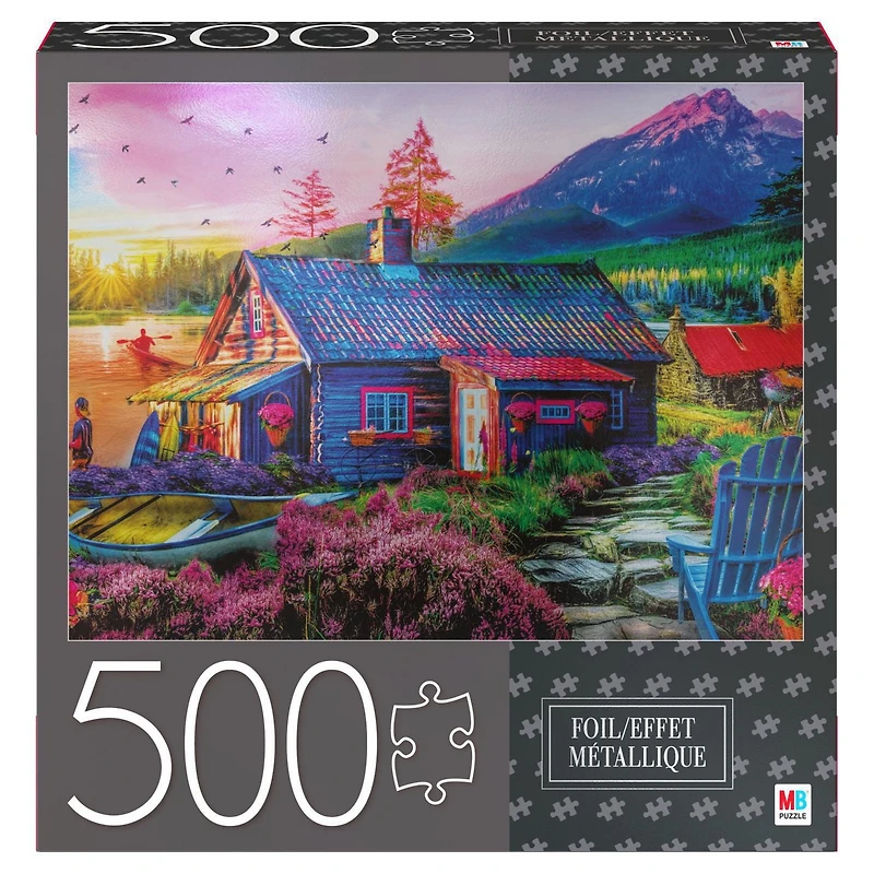 500-Piece Jigsaw Puzzle with Foil Accents
