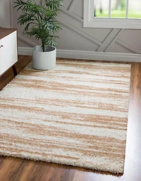 ECARPET Sirius Contemporary/Modern, Plush & Shags Area Rug for Living Room, Bedroom, Dining Room, Entrance, Hallway and More.