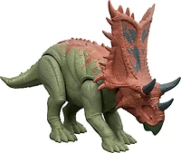 Jurassic World Strike Attack Chasmosaurus Dinosaur Action Figure Toy with Single Strike Action