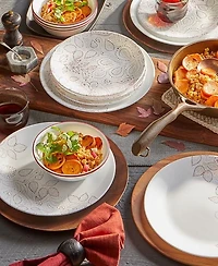 Ensemble de 12 pièces Corelle Leaf Stitch