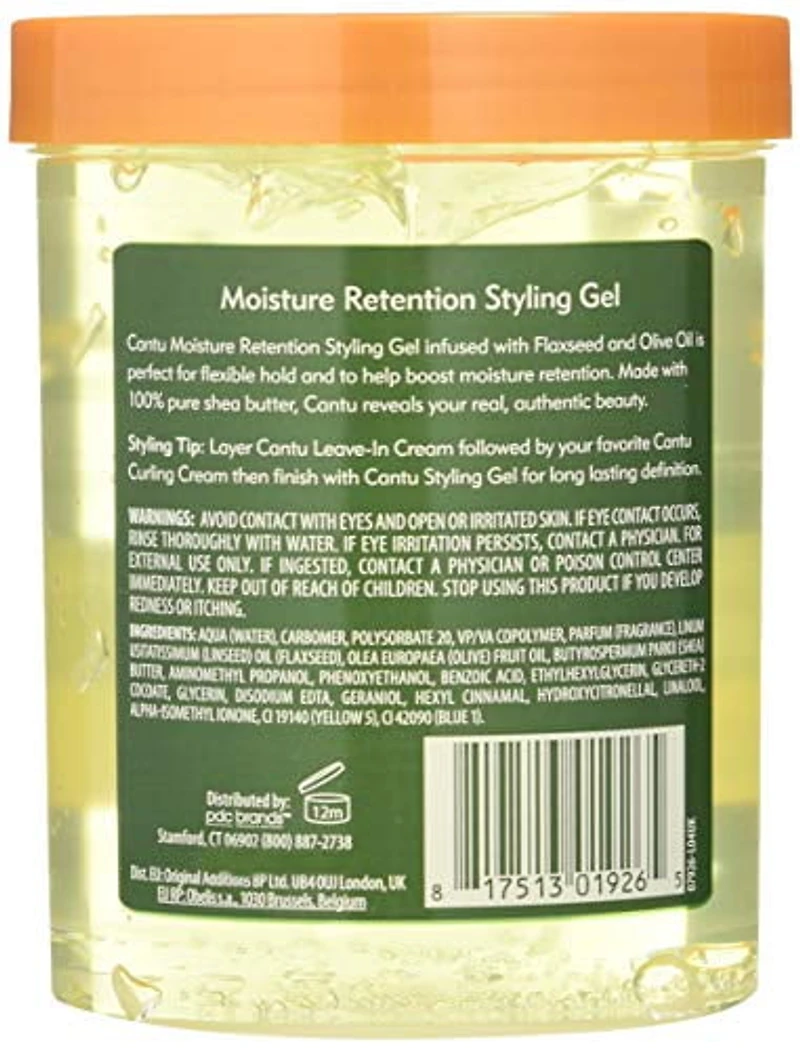 Cantu Max Hold Moisture Retention Gel, 524g