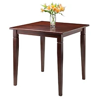 Winsome Kingsgate Dining Table Routed with Tapered Leg - 94133