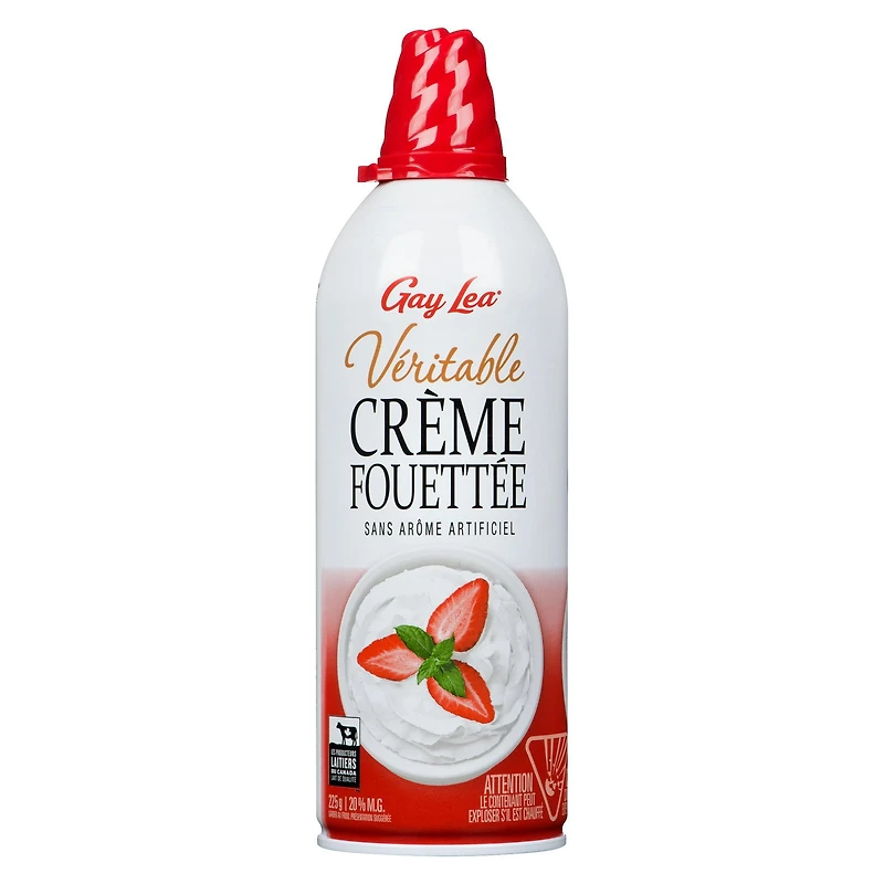 Gay Lea véritable crème fouettée 225g
