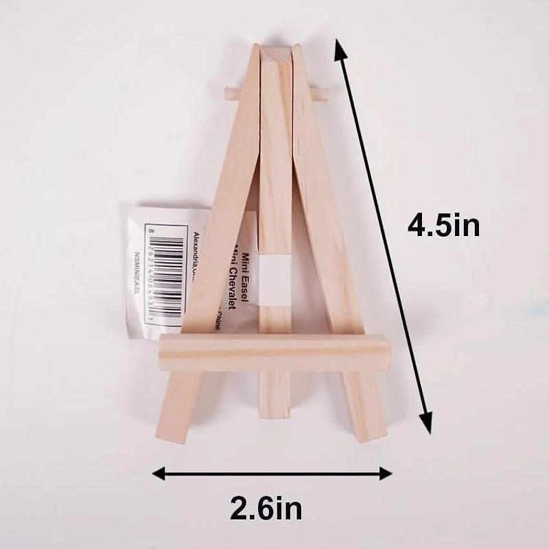 North Shore's wooden mini easel