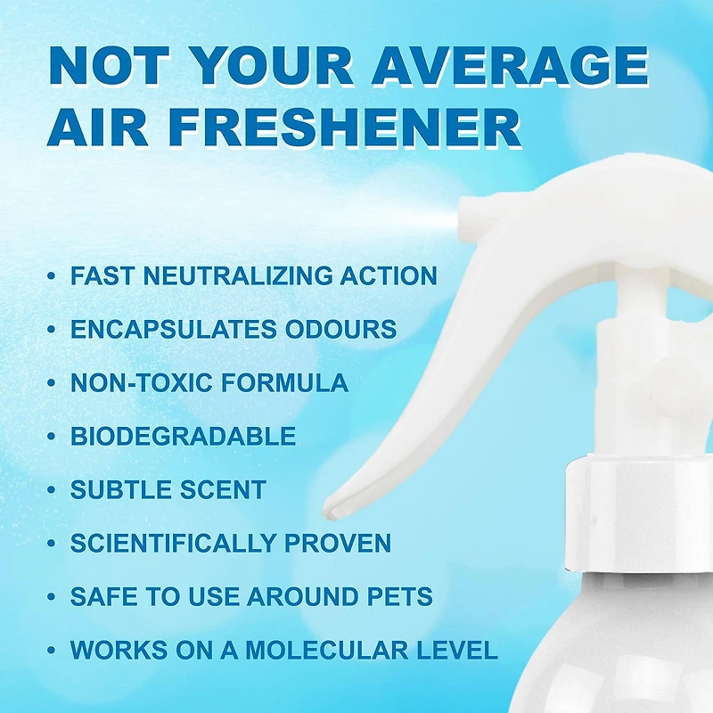 Just'a Breeze Bathroom Refresher, Frosted Berries, 220ml, Fast Odor Neutralizer, 220ml / 7.44 fl. oz.