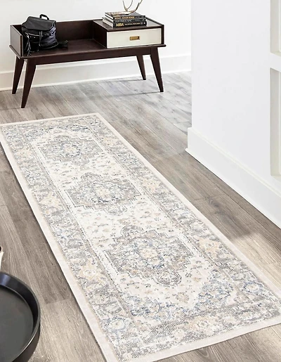 ECARPET Bijara Traditional Runner Rug for Living Room, Bedroom, Dining Entrance, Hallway and More.