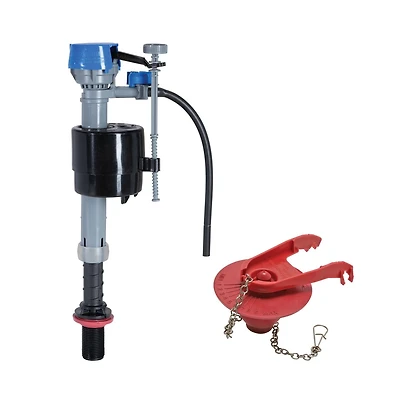 Fluidmaster K-400H-034-P2 PerforMAX Fill Valve and 2 inch Flapper Toilet Repair Kit
