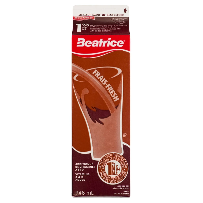 lait au chocolat beatrice 946ML
