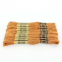 Fil à broder en coton DMC à 6 brins 8m – Beige/Brun 6 Brins