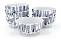 Mainstays Ink Spiral Bowl - 6 Pack
