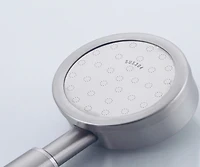 DROP Bath and Kitchen Pomme de douche à main moderne en acier inoxydable avec chute de pluie en chrome - DR091041