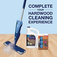 Bona Hardwood Floor Cleaner Refill 1.89L, Quick & Easy