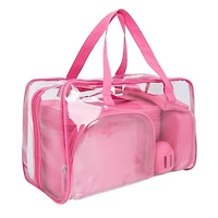 Equate Beauty cosmetic bag - 6-Piece Value Set - Pink