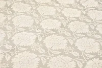 ECARPETGALLERY Tapis Fait à la Main pour Salon, Salle à Manger et Chambre à Coucher Floral Collection Collage 4'7" x 6'5" en Gris
