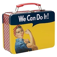 Rosie the Riveter Tin Tote