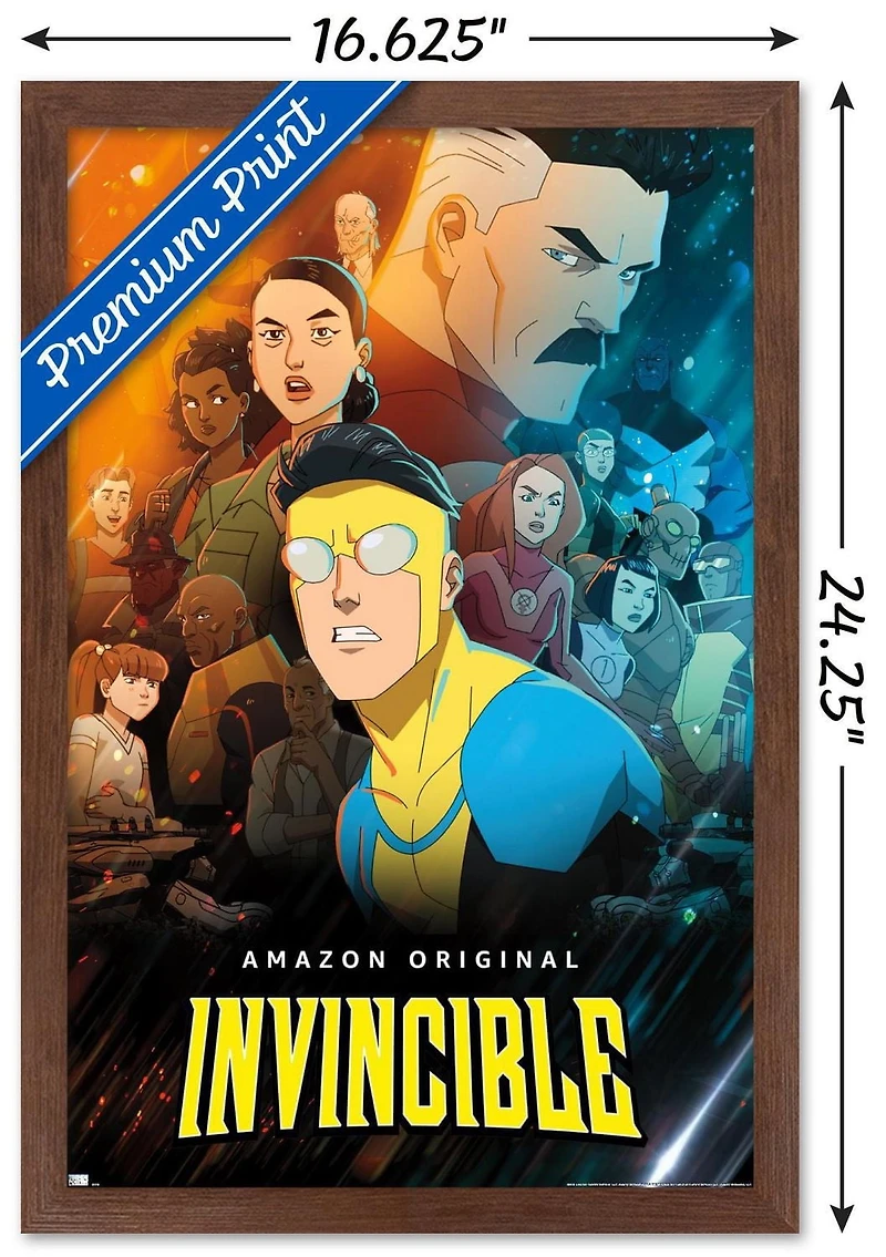 Invincible - Group One Sheet Wall Poster