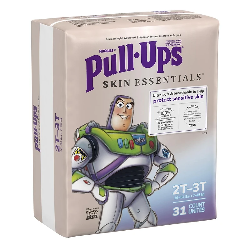 Pull-Ups Boys' Skin Essentials Training Pants, 2T-6T