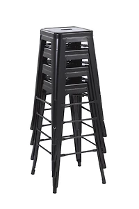 Mainstays 30 inch Metal Barstools Set of 4 - Multi Colors