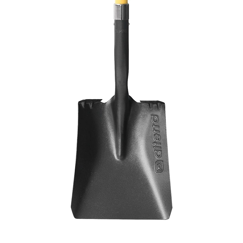 Alterra Fiberglass Long Handle Transfer Shovel