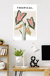 Botanical - Tropical Wall Poster, 22.375" x 34"
